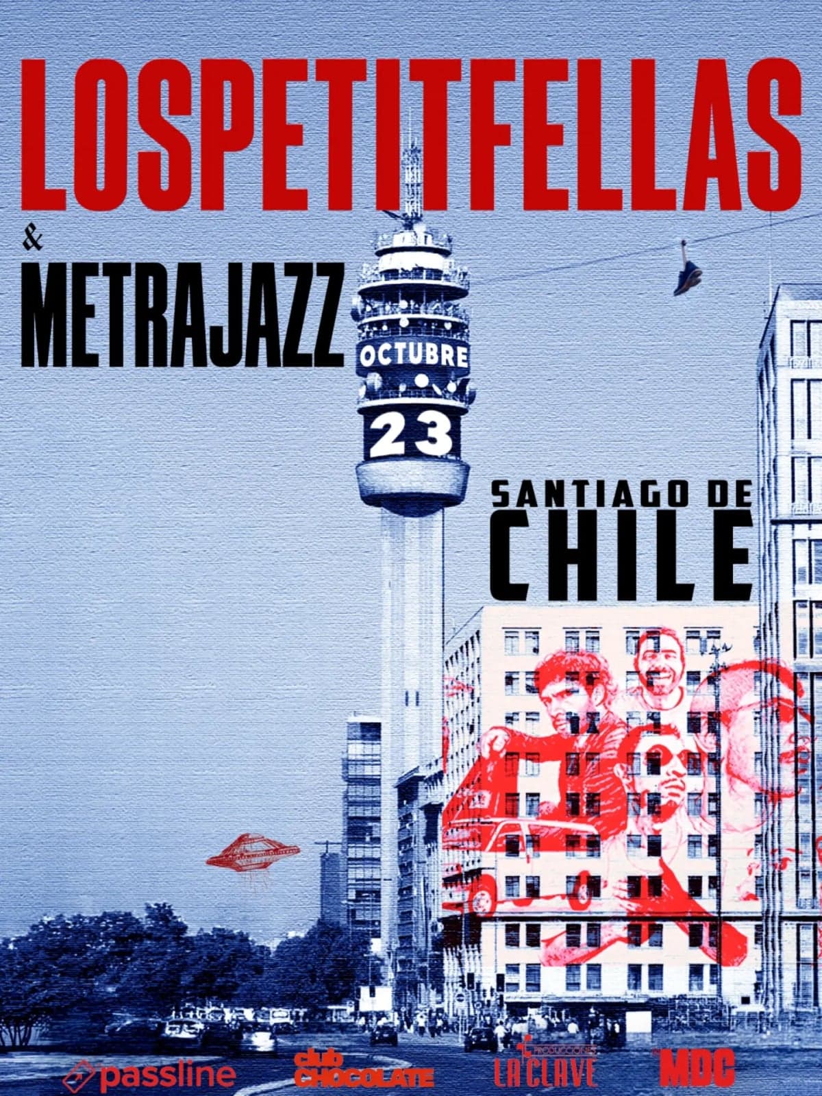 Los Petitfellas y Metrajazz en Club Chocolate