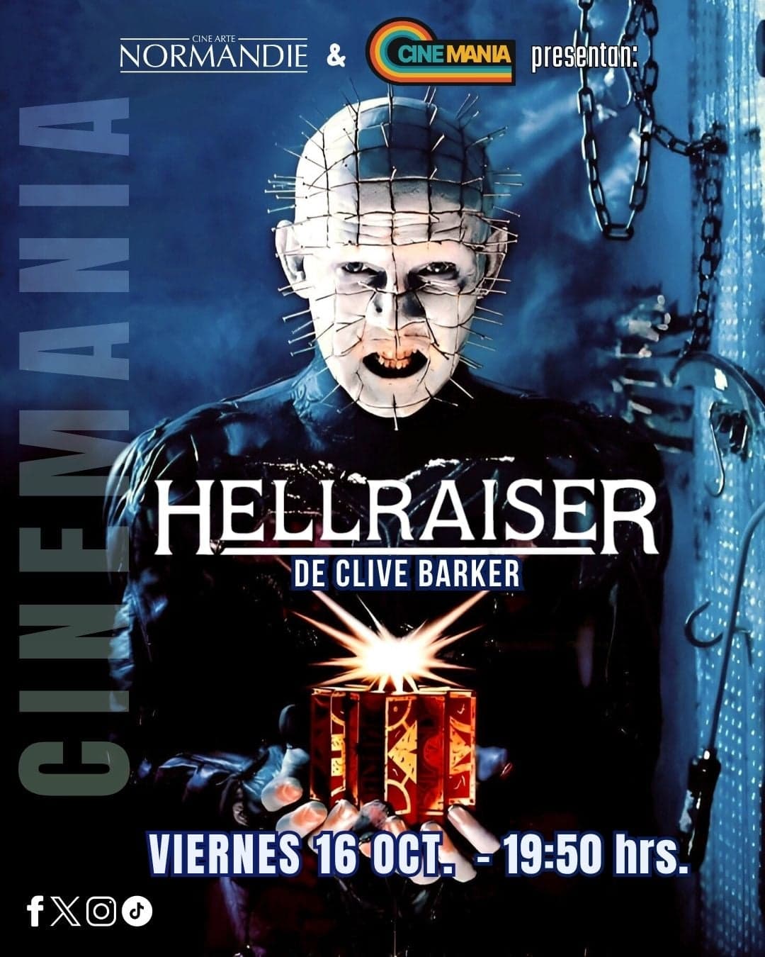 Hellraiser de Clive Barker en Cine Arte Normandie