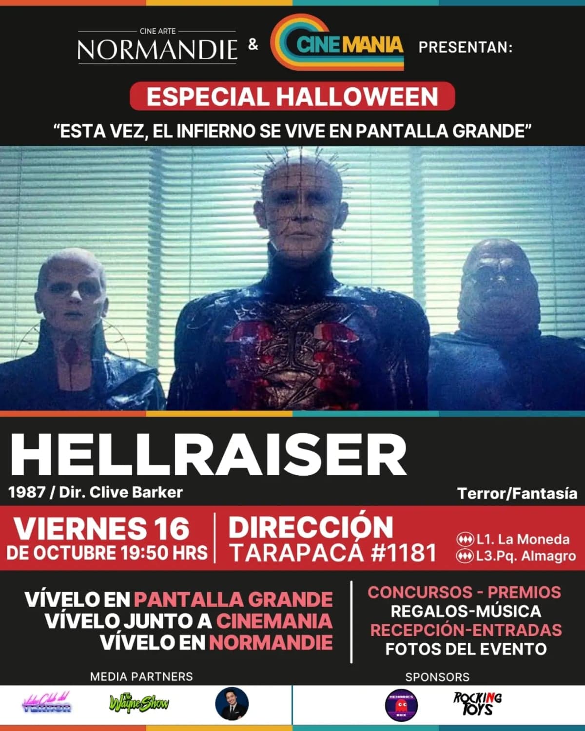 Hellraiser en Cinemania Normandie