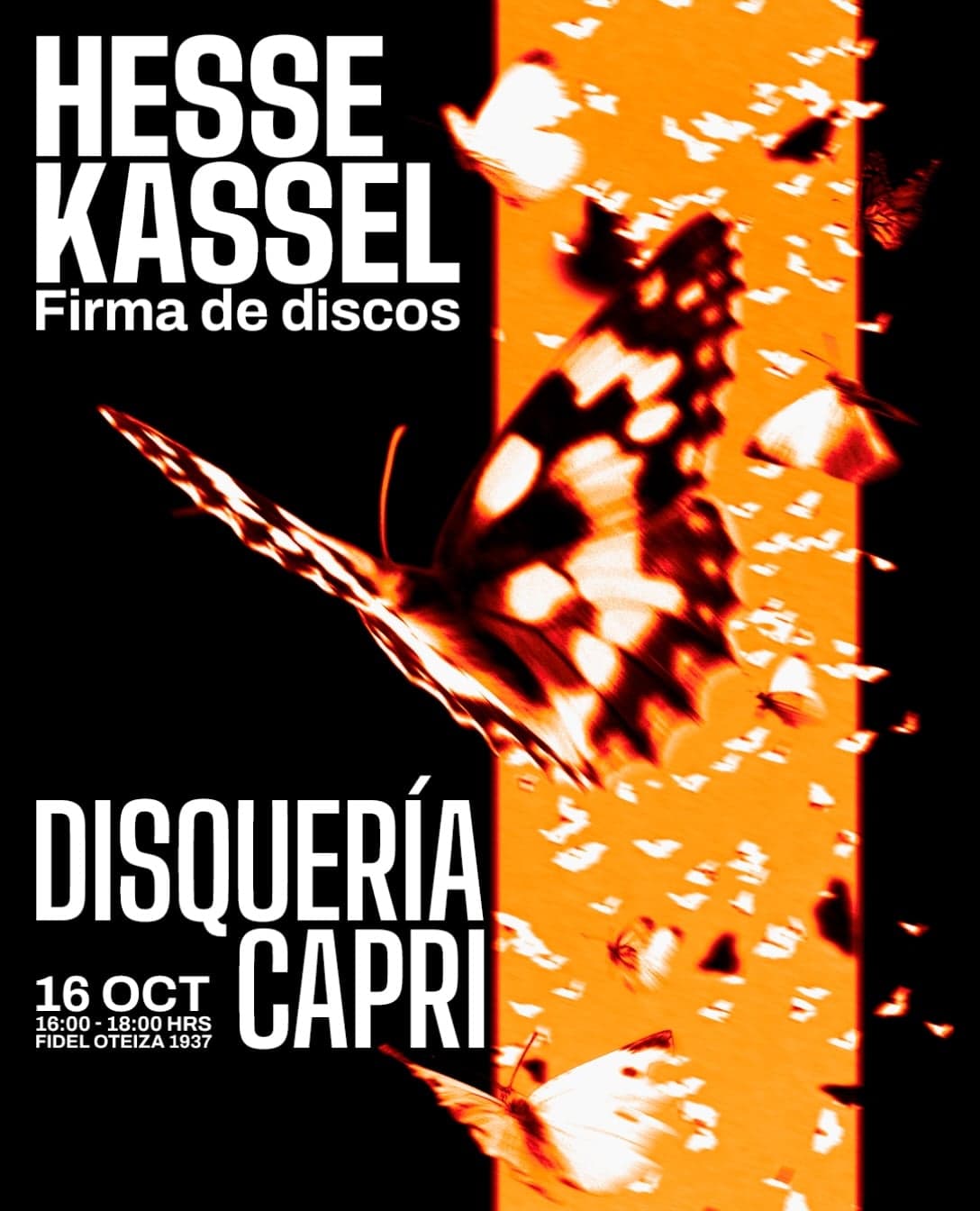Firma de Discos - Hesse Kassel en Disquería Capri