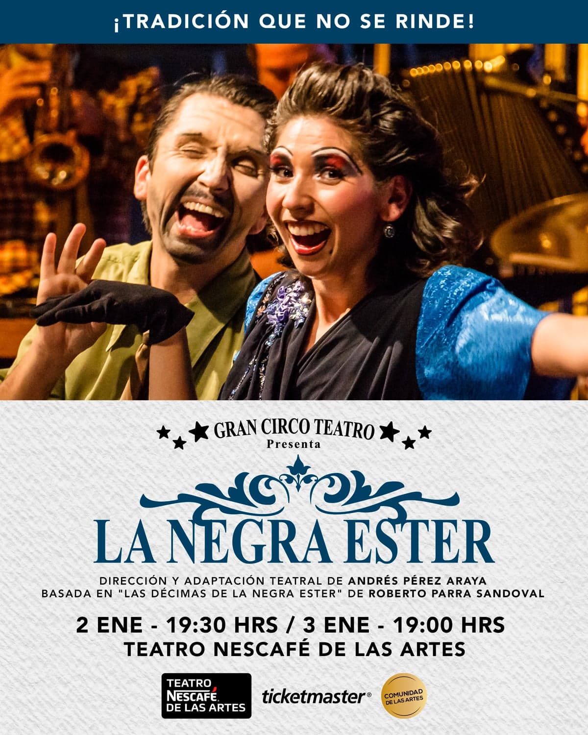 La negra Ester en Teatro Nescafé de las Artes