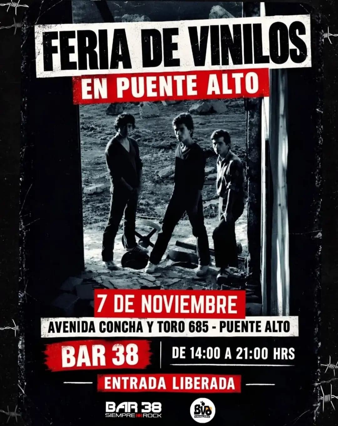 Feria de vinilos en Bar 38
