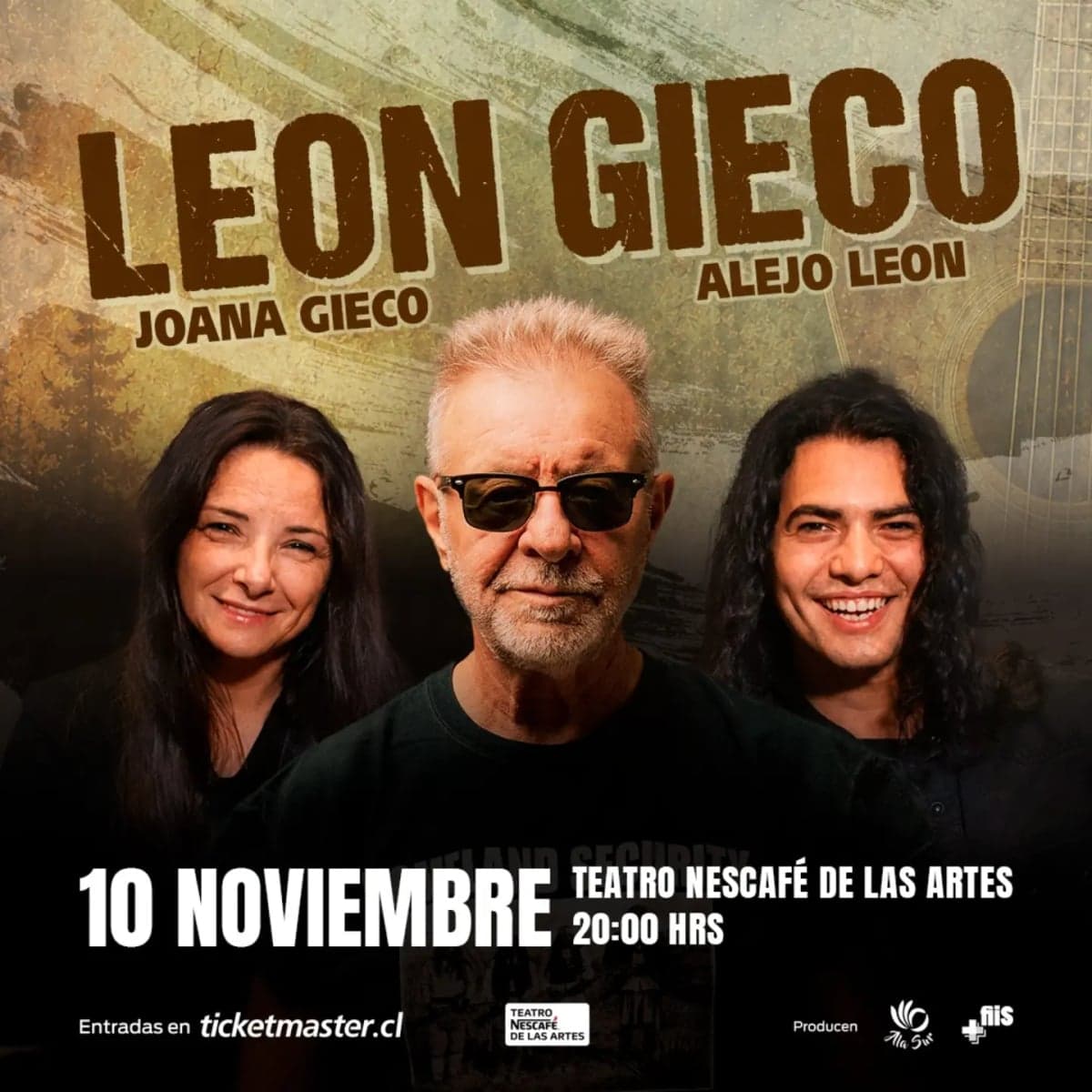 León Gieco en Teatro Nescafé de las Artes