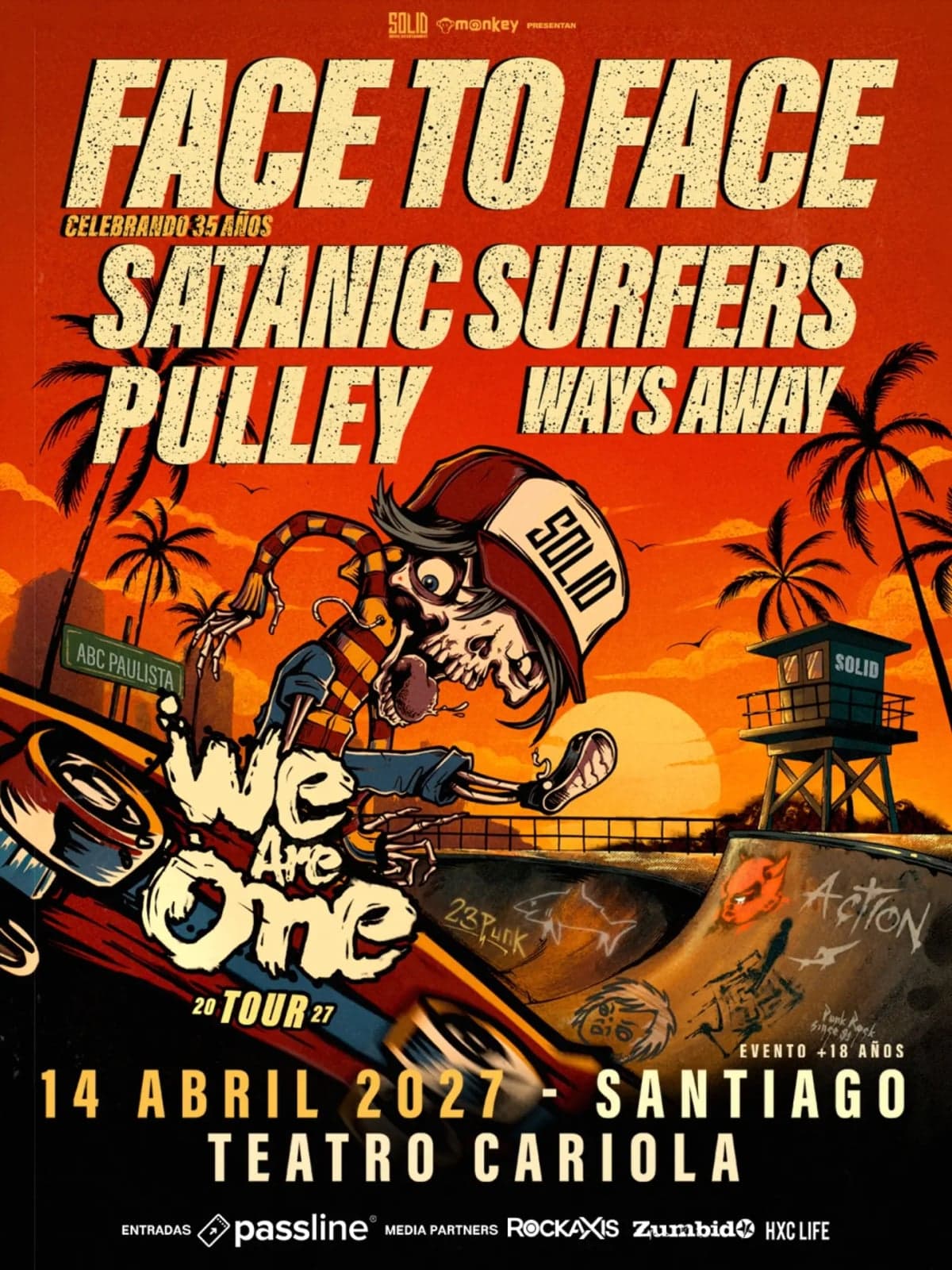 We Are One Tour en el Teatro Cariola