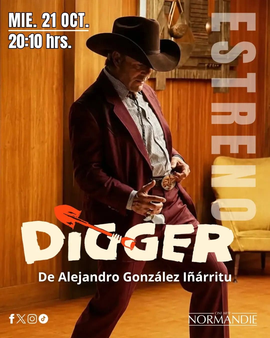 Digger en Cine Arte Normandie
