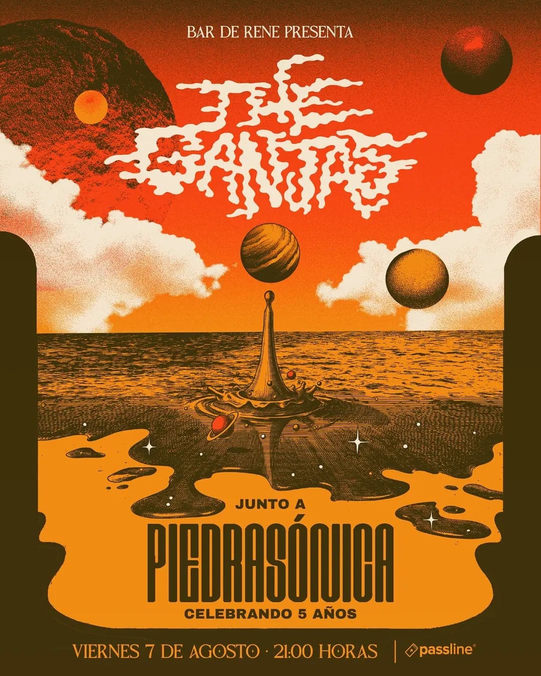 The Ganjas & PiedraSónica en Bar de René