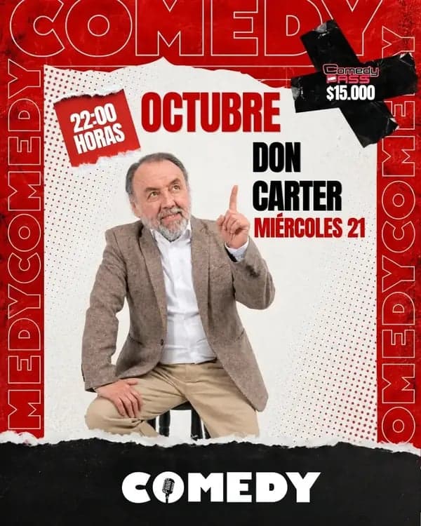 Don Carter en el Comedy