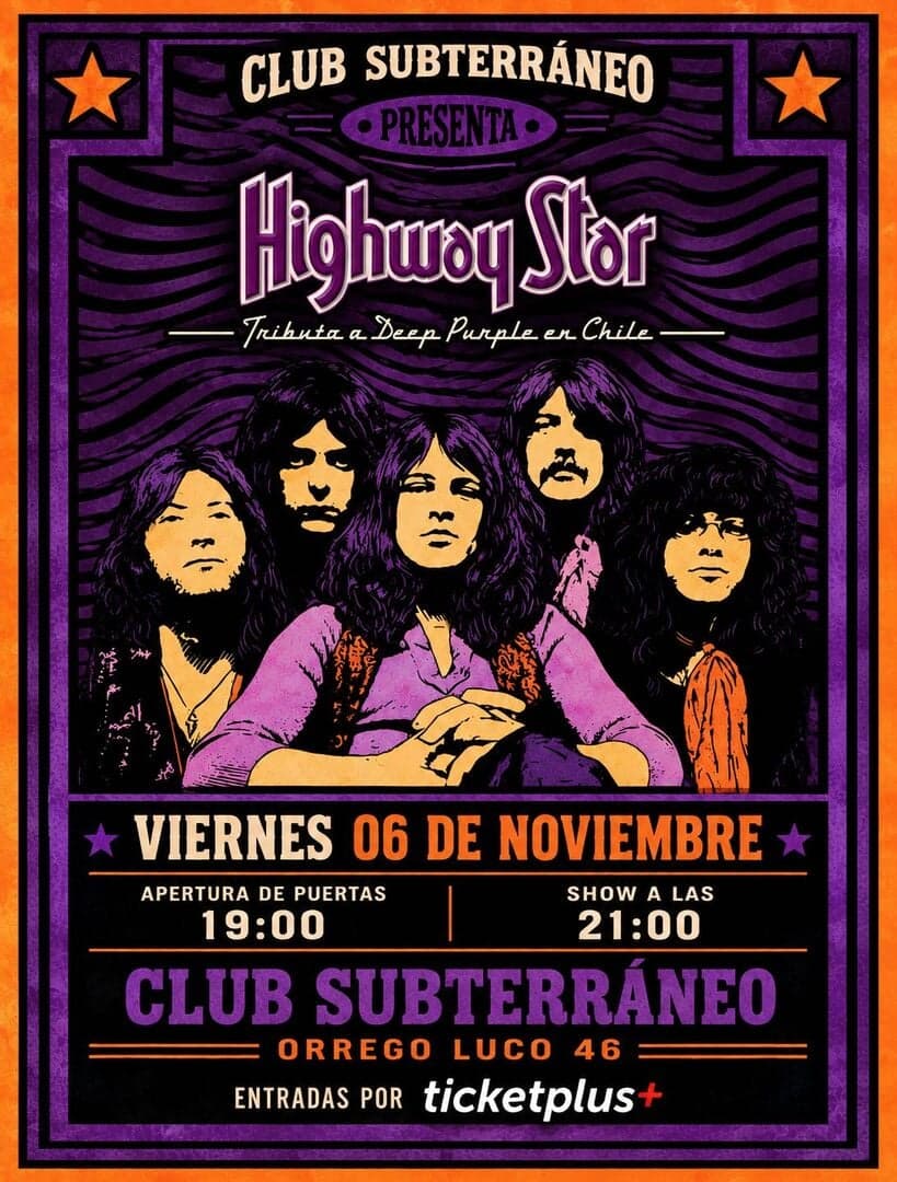 HIGHWAY STAR - Tributo a Deep Purple