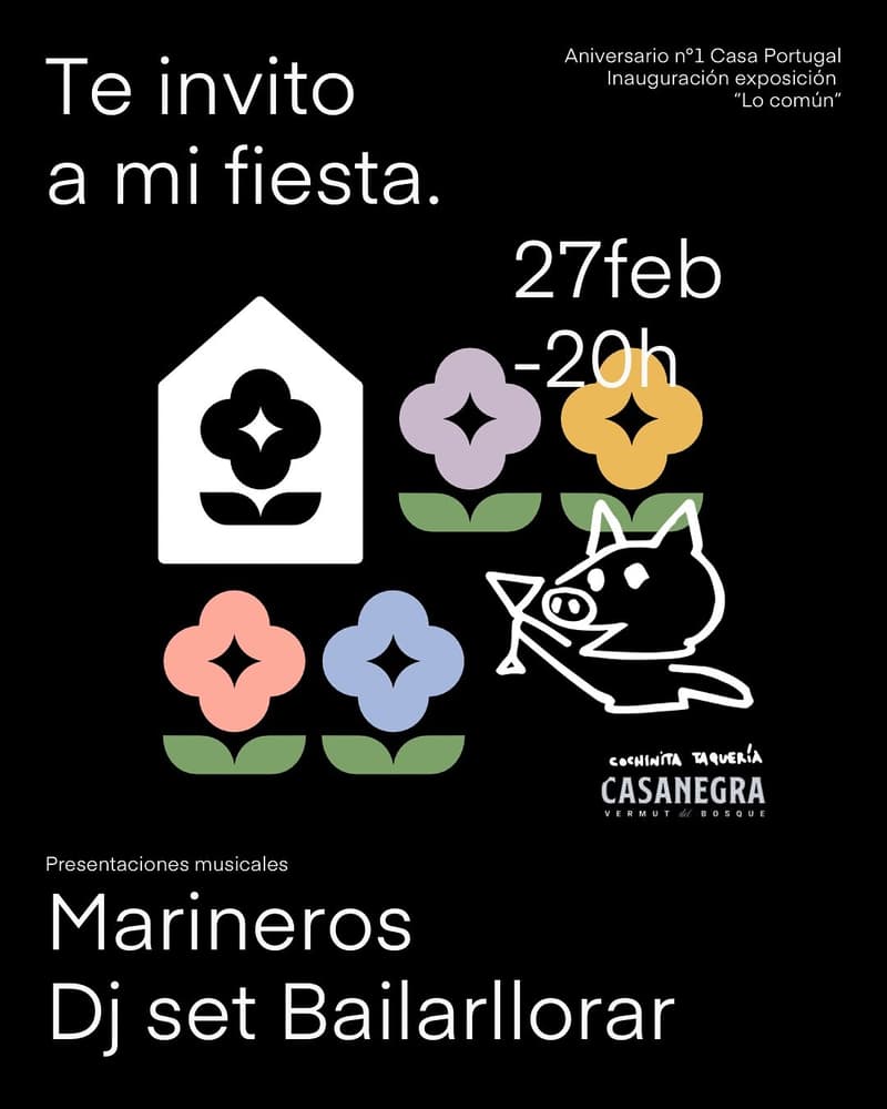 Aniversario n°1 Casa Portugal