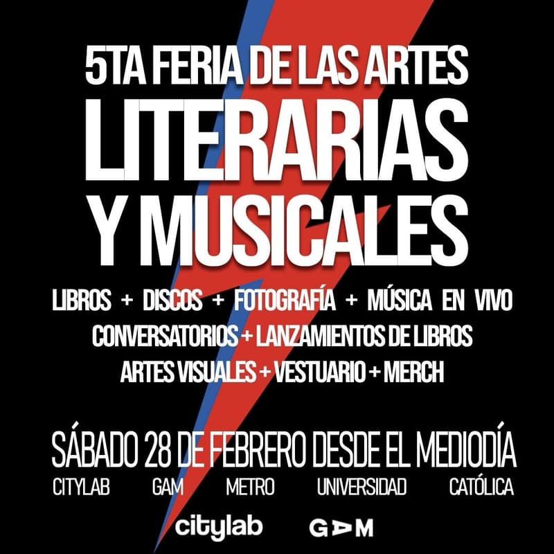 5TA FERIA DE LAS ARTES LITERARIAS Y MUSICALES