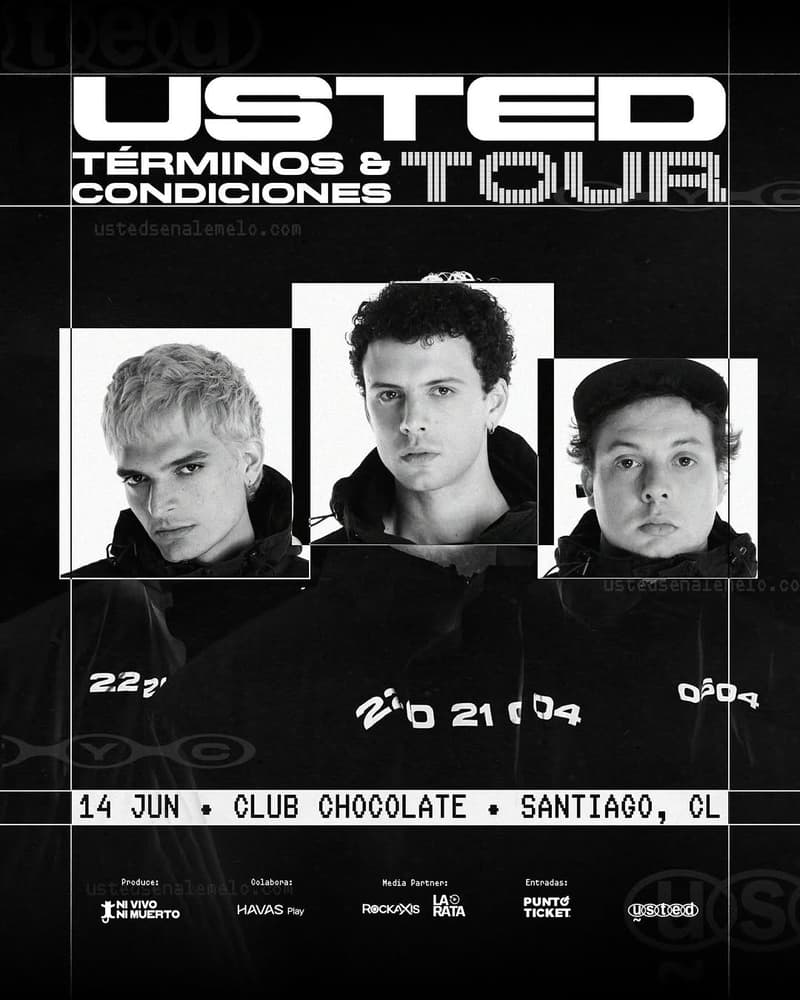 USTED: Terminos & Condiciones Tour