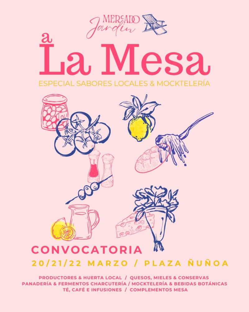 Mercado Jardin - A La Mesa